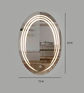 Vòng hoặc hình bầu dục hình phòng tắm <span class=keywords><strong>Led</strong></span> Gương với chất lượng cao và giá cả cạnh tranh - Product Image 4