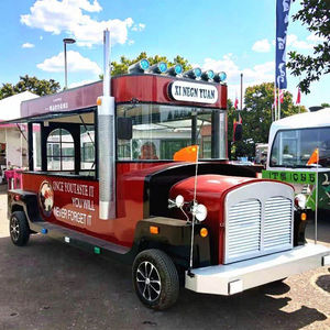<span class=keywords><strong>Camion</strong></span> de restauration mobile électrique vintage - Cuisine mobile de style rétro pour la restauration et les entreprises de restauration de rue - Product Image 1