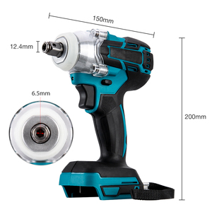 Taladro de Impacto Recargable de Litio 3 en 1, Llave de Impacto Inalámbrica con Torque Ajustable y Motor sin Escobillas para Neumáticos - Product Image 1
