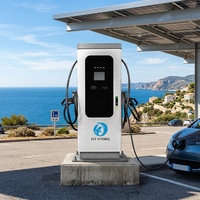 Cargador para Vehículos Eléctricos de 240kW DV, OCPP 2.0.1, ISO 15118, Plug & Charge, 160kW, Doble Conector, DLB (Dynamic Load Balancing), Estación de Carga Rápida para Flotas