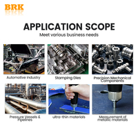 Testeur de dureté ultrasonique portable pour l'essai des couches nitridées, des pièces cémentées, des arbres d'engrenage, des roulements et des brides