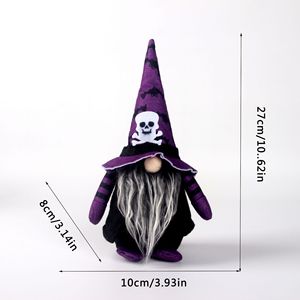 Adornos <span class=keywords><strong>de</strong></span> Hombre del <span class=keywords><strong>Bosque</strong></span> para Halloween 2025, Escoba, Sombrero <span class=keywords><strong>de</strong></span> Bruja, Duende, Decoración para Fiestas, Venta al por Mayor - Product Image 2