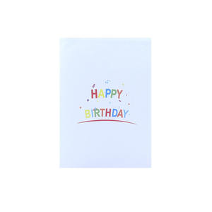 Carte de vœux 3D pop-up Joyeux Anniversaire, Cadeaux pour Carte de Vœux <span class=keywords><strong>d</strong></span>'Anniversaire pour le Bureau, Cartes de Vœux Génériques avec Enveloppes - Product Image 4