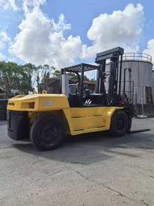 Carretilla elevadora eléctrica Komatsu FD150 de 15 toneladas, equipo de manejo multifuncional eficiente, máquina de carretilla elevadora usada a la venta - Product Image 6