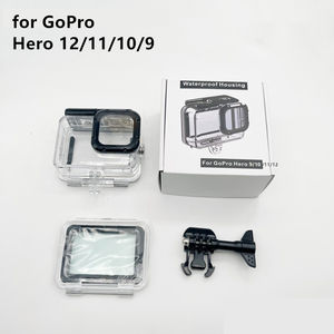 Funda Impermeable para <span class=keywords><strong>GoPro</strong></span> <span class=keywords><strong>Hero9</strong></span>/10/11/12/13 Black, Filtro, Cubierta Protectora, Accesorios para Cámaras Deportivas de Acción para Buceo Subacuático - Product Image 1