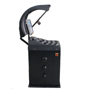 Équilibreuse de roues portable entièrement automatique Yingkou Factory Smart CT-9906 avec frein à pédale, certifiée CE, garantie de réparation de 12 mois - Product Image 4