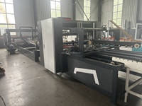 Máquina Plegadora y Encoladora Automática de Alta Velocidad de 200 Piezas/min para Cartón Corrugado con Máquina de Empaquetado