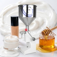 Mesin Pengisi Botol untuk Krim Pasta Manual, Selai, Madu, Mayones, Hummus, Saus, Minyak, Sabun Cair, Gel Kosmetik, Lotion, dan Air