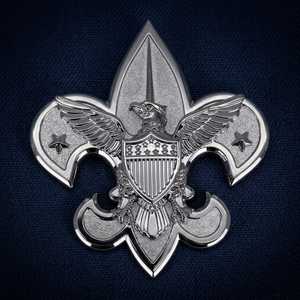 Emblème Métallique de Voiture Hanwell Scouting America Luxury Elektroplate, Logo Sportif, 2,85x3,1 Pouces, Autocollants en Mousse Adhésive Résistante à la Peinture - Product Image 3
