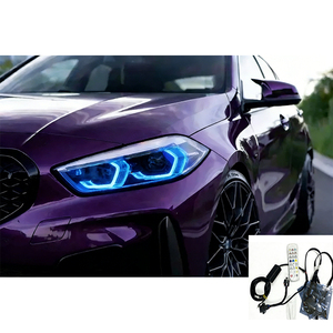 Modulo RGB SJC Auto per <span class=keywords><strong>BMW</strong></span> Serie 1 F40 <span class=keywords><strong>F44</strong></span> 20-23, Installazione Diretta Plug and Play, Controllato da APP e Telecomando, Cambio Colore - Product Image 5