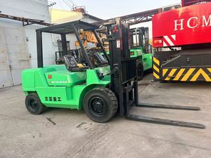 Mitsubishi <b>Forklift</b> Lifting Capacity 5ton Japan Made FD50 2/3 Mast 4.5m Secondhand 4WD Solid Tire Diesel Hydraulic Offroad - Product Image 6