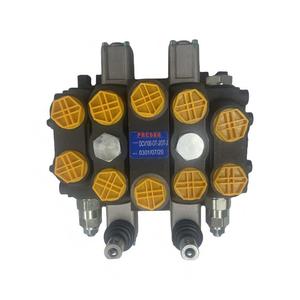 Distributeur de chargeurs hydrauliques Huamao, vanne de commande à 1-7 sections actionnée par joystick - Product Image 5