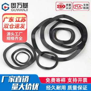 Arandelas elásticas de resorte de hierro ennegrecido Guwanji Wave Washers M3 M4 M5 M6 M8 M16 para la industria de la construcción - Product Image 5