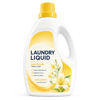 Lessive liquide Youming en gros, naturelle, biologique, écologique, à base de plantes, parfum floral lavande et jasmin, anti-taches