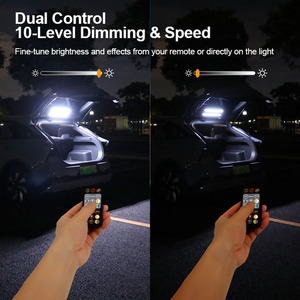 Led Bên ngoài ánh sáng thanh Kit Dimmable cắm trại ánh sáng ngoài trời không thấm nước tất cả-trong-một di động chiếu sáng cho RV cắm trại Lều xe - Product Image 4