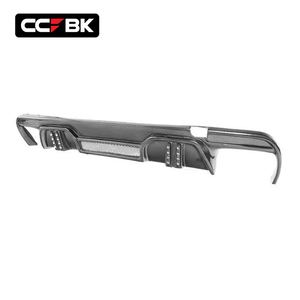 Difusor de Parachoques Trasero Inferior Estilo LD de Fibra de Carbono Seca con Luz de Freno LED para <span class=keywords><strong>BMW</strong></span> <span class=keywords><strong>X5</strong></span> G05 <span class=keywords><strong>M</strong></span> Sport LCI <span class=keywords><strong>50i</strong></span> 60i 2023-2026, 51125A7E713 - Product Image 2