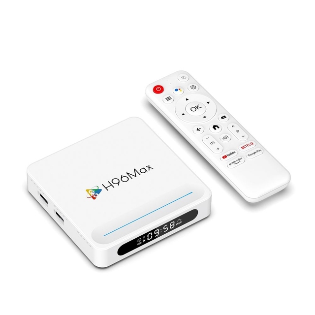 4k Android TV Box H618 Smart Set-Top Box 2GB RAM 16GB ROM WiFi6 BT5.4 8K Video Decoding Media Player