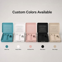 Boîte cadeau en carton pliable de luxe avec logo personnalisé, noire, recyclable, laminée mat, doublée d'éponge, fermeture magnétique, fabriquée à Shenzhen