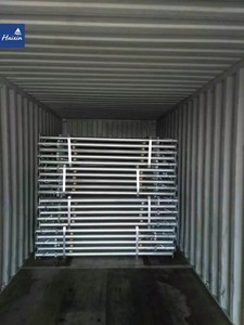 Cadre mobile d'angle en acier Q235 pour échafaudage, idéal pour les travaux de réparation de poutres et de colonnes - Product Image 6