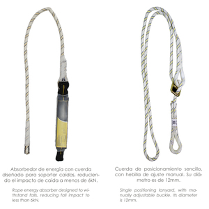 Kit di sicurezza con imbracatura anticaduta n. 2 (7 pezzi) EN361 - Product Image 4