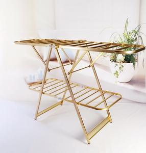 Porte-vêtements pliable en aluminium de haute qualité, support pour vêtements, séchoir à linge extérieur, porte-vêtements pliable ALSR-8020R - Product Image 1