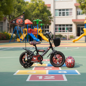 <span class=keywords><strong>Bicicleta</strong></span> Infantil de Spider-Man de 12/<span class=keywords><strong>14</strong></span>/16 Pulgadas, <span class=keywords><strong>Bicicleta</strong></span> Unisex para Niños y Niñas con Ruedas de Entrenamiento y Casco, <span class=keywords><strong>Bicicleta</strong></span> Infantil Segura - Product Image 2