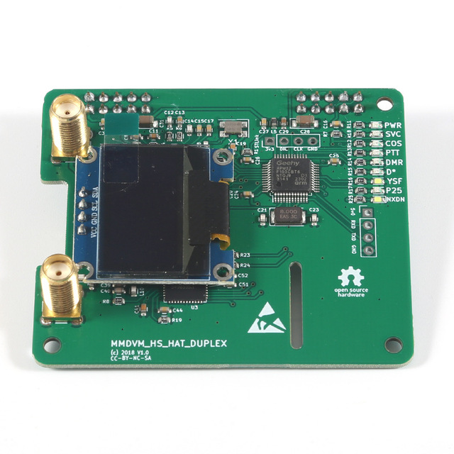 Duplex MMDVM Hotspot Support P25 DMR YSF for Raspberry