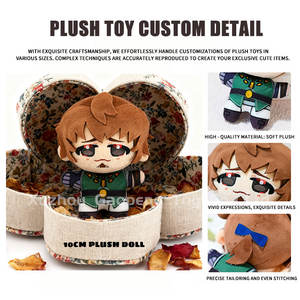 <span class=keywords><strong>Poupée</strong></span> Kpop personnalisée faite à la main, 10 cm, personnage d'idole, peluche imprimée avec vêtements, corps en étoile de mer, <span class=keywords><strong>poupée</strong></span> en coton - Product Image 5