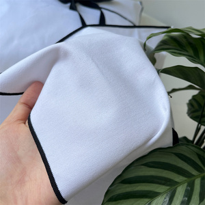 Custom Logo Twill Cotton <b>Envelopes</b> for Clothes Handbags Dust Recyclable <b>White</b> Canvas <b>Envelope</b> Pouch Ribbon Tie for Gift Packing - Product Image 6
