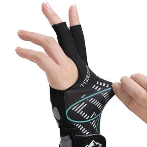 Gants de billard personnalisés pour gaucher, 3 doigts, accessoires de billard de table, kit cadeau, pour snooker et billard - Product Image 4