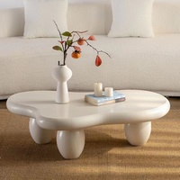 Table basse créative et extensible au design minimaliste moderne, style nuage, pour salon – Meilleure vente