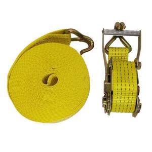 Correas <span class=keywords><strong>de</strong></span> Amarre <span class=keywords><strong>de</strong></span> Poliéster Resistentes con Gancho Doble en J <span class=keywords><strong>de</strong></span> 3, 5 y 10 Toneladas para Sujeción <span class=keywords><strong>de</strong></span> Carga en <span class=keywords><strong>Camiones</strong></span> - Product Image 2