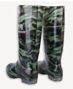 Wasserdichtes PVC-Design Ihre eigenen für Männer Schuhe Großhandel <span class=keywords><strong>Red</strong></span> Camouflage Konstruktion Regens tiefel Adult Unisex Custom Logo akzeptiert - Product Image 5