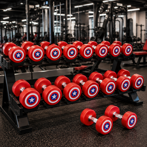Ensemble d'haltères fixes durables avec barres droites et barres <span class=keywords><strong>EZ</strong></span> <span class=keywords><strong>Curl</strong></span> pour la musculation en salle de sport commerciale et à domicile - Product Image 5