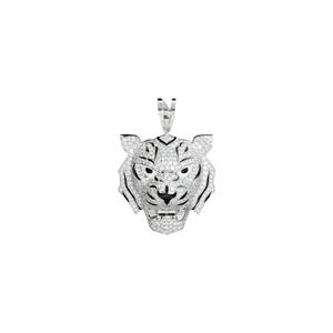 Pendentif Maharaja Glacé Impérial : Un Hommage Incrusté de Diamants à la Gloire Souveraine Éternelle, au Régalienssement de la Royauté Indienne et au Luxe Opulent - Product Image 1