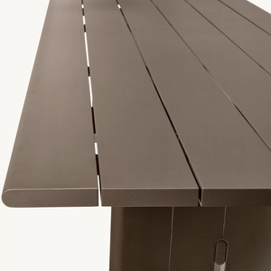 Bộ bàn ghế ngoài trời bằng nhựa giả mây PE cho hồ bơi khu nghỉ dưỡng, sân hiên, vườn, biệt thự, kiểu đồng quê, chống thấm nước. - Product Image 5