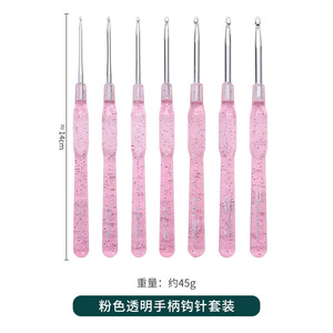 Juego <span class=keywords><strong>de</strong></span> 7 Agujas <span class=keywords><strong>de</strong></span> Ganchillo con Mangos Ergonómicos <span class=keywords><strong>de</strong></span> Plástico <span class=keywords><strong>de</strong></span> 2.0mm-5.0mm, Ideal <span class=keywords><strong>para</strong></span> Tejer Mantas, Muñecas, <span class=keywords><strong>Gorros</strong></span> y Bufandas - Product Image 6