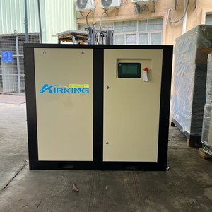 Compresseur d'air à vitesse variable Ariking, économie d'énergie, bon prix, 60HP 45KW 7-10Bar 2.04-6.8m3/min PM, pour machine de transformation des aliments - Product Image 1