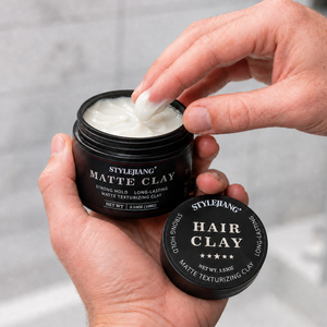 Custom Herbal Matte <b>Hair</b> Clay Styling Cream Matte Texture <b>Pomade</b> <b>for</b> <b>Men</b> Salon <b>Hair</b> Care - Product Image 2