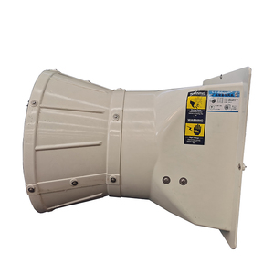 Ventilateur extracteur industriel FRP mural à haute efficacité, résistant aux vapeurs acides, alcalines et aux brumes salines - Product Image 5