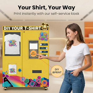 2026 New Trend DIY Clothing Self-Service Printer Vending Machine Accommodates Short-sleeved Shirts or Sweatshirts for Sale Vendi - Product Image 1