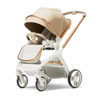 Poussette bébé de haute qualité 3 en 1 Système de pliage léger pour bébé Porte-bébé Poussette 3 en 1 réglable