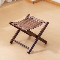 Tabouret pliant portable avec tissu Oxford arrière pour mobilier d'extérieur dans les entrées de villas de parcs à usage général