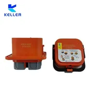 Connecteur à fiche orange KELLER 690VDC à courant élevé 630A, populaire, avec fusible MSD Msdm6302/Msdf00f, pour service de réparation manuel et déconnexion, nouveau