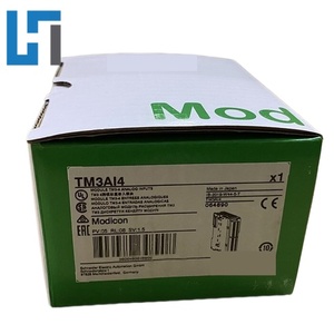 Nuevo módulo PLC original TM3AI4 serie TM3, controlador de programación PLC de entrada analógica de 4 canales, stock en almacén, entrega rápida - Product Image 1