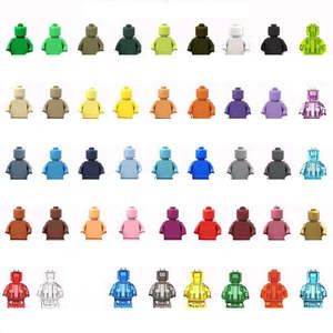 <span class=keywords><strong>Mini</strong></span> figuras de bloques de construcción de plástico, figuras de acción personalizadas, juguetes con personajes, <span class=keywords><strong>Mini</strong></span> muñecas de bloques de construcción, juego de juguetes de bloques de construcción - Product Image 5