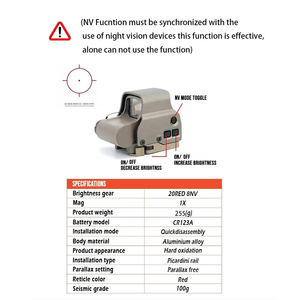 Gen2 558 Holographic <span class=keywords><strong>Sight</strong></span> với G33 3x Magnifier Combo 558 <span class=keywords><strong>Red</strong></span> <span class=keywords><strong>Dot</strong></span> <span class=keywords><strong>Sight</strong></span>: NV chức năng, rõ ràng cao-trans kính, nhanh chóng-tách núi - Product Image 5
