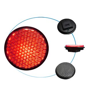 <span class=keywords><strong>Baliza</strong></span> de luz <span class=keywords><strong>intermitente</strong></span> amarilla de 300mm para seguridad en la zona escolar - Product Image 6