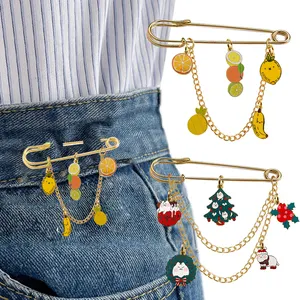 Personalized waist pants waist-cinching bag accessories pendant decorative lapel pin