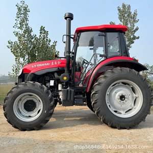 Tracteur agricole à quatre roues motrices Red Ly1204 à tête ronde pour creusement de fossés, remblayage et pontage, modèle d'exportation - Product Image 2